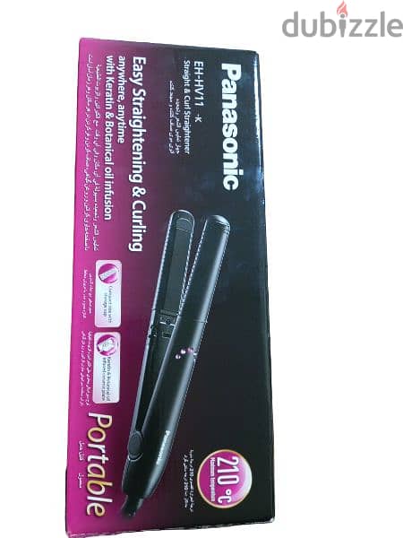 Panasonic portable hair straightener and curler 4