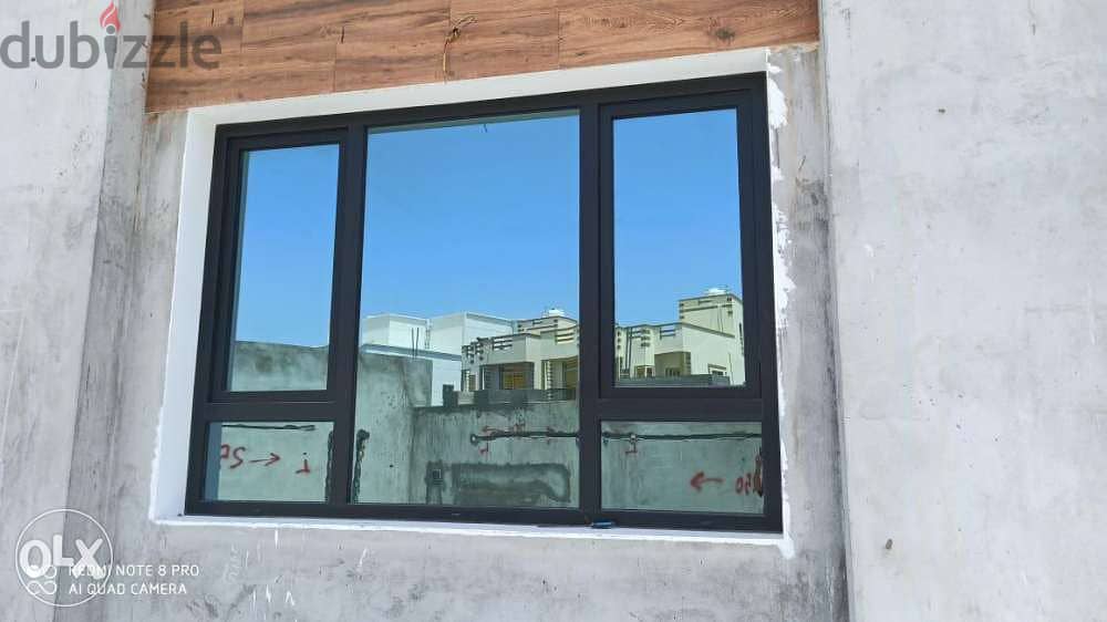 upvc windows and doors and handrails Aluminium and glass. 5
