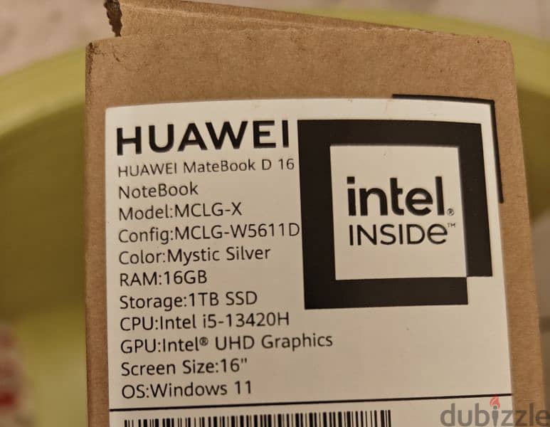 Huawei Matebook D16 model 2024 8