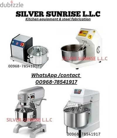 dough  , planet , hummus & cake mixer available (all size)