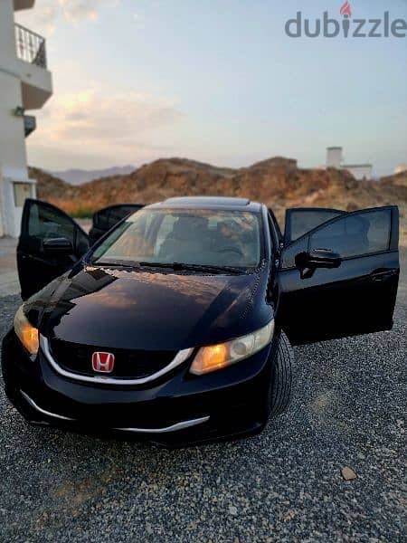 Honda Civic 2015 BLACK FULL OPTION 1