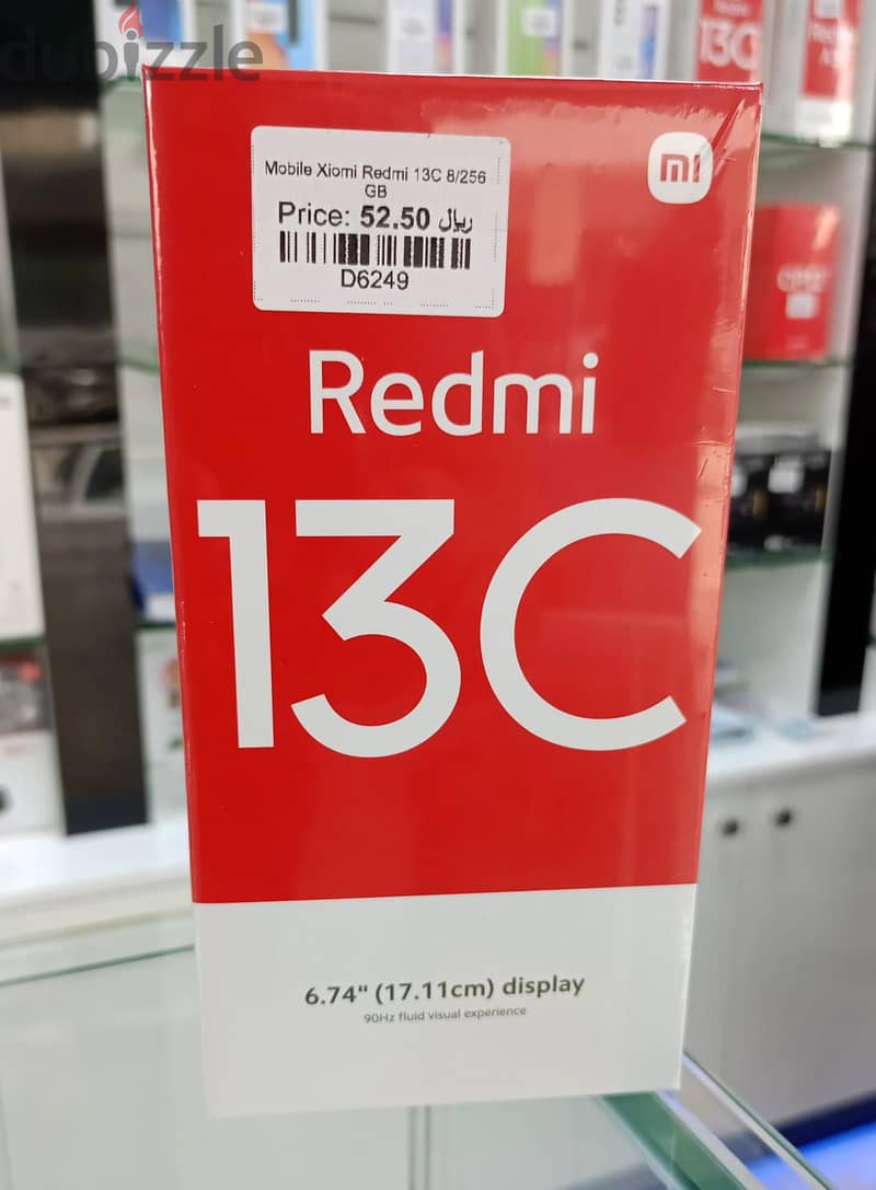 Redmi 13C Smartphone 8GB Ram 256GB Storage 0