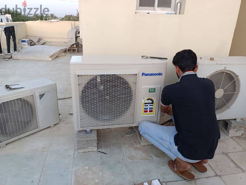 we do Ac installation, ac servicce ac gas fill and maintenanc 1