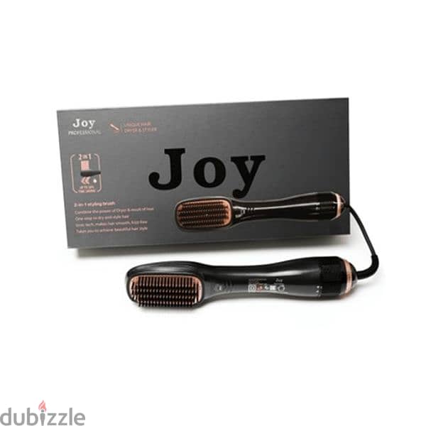 Joy 2 in 1 Styling Brush- black 1