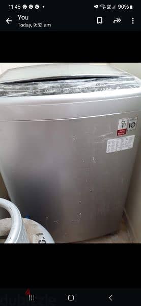 LG Washing Machine Top Load Automatic 0