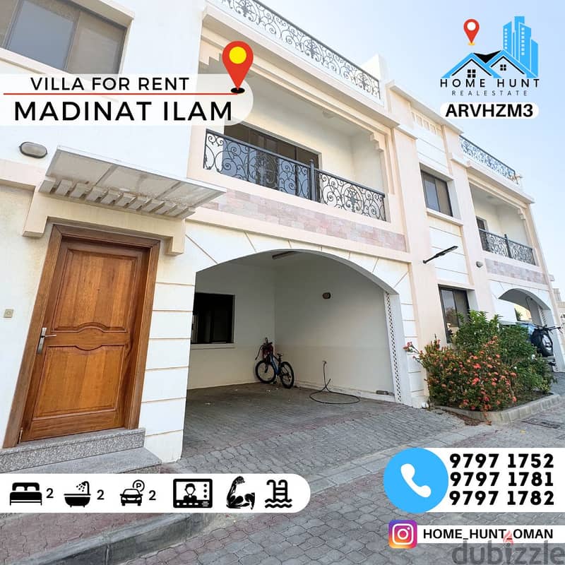 MADINAT AL ILAM | WELL MAINTAINED 4+2 BR COMPOUND VILLA 0