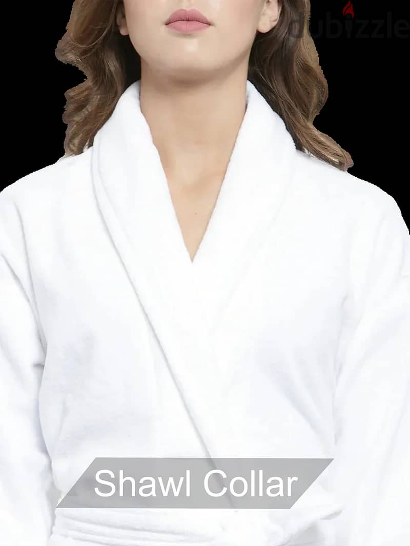White and Charcoal color bathrobe wholesale price 5 OMR min 10 Piece 2