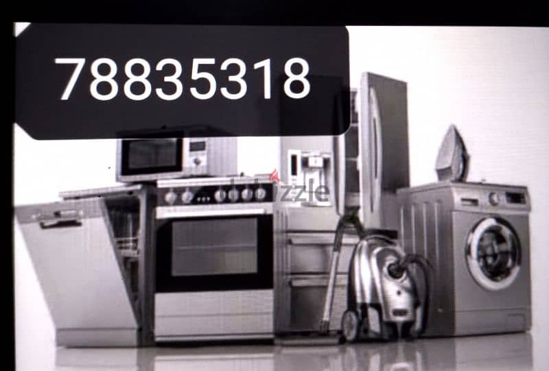 maintenance Automatic washing machine and refrigerator Rs,001 0