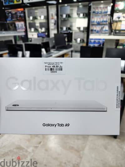 Samsung Tab A9 4GB Ram 64GB Storage