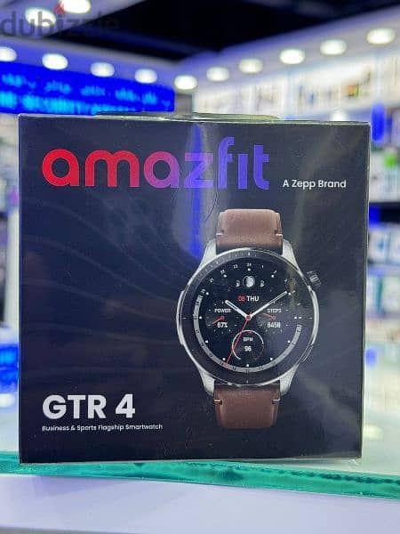 amazfit GTR 4 brown smart watch support ios&android 0