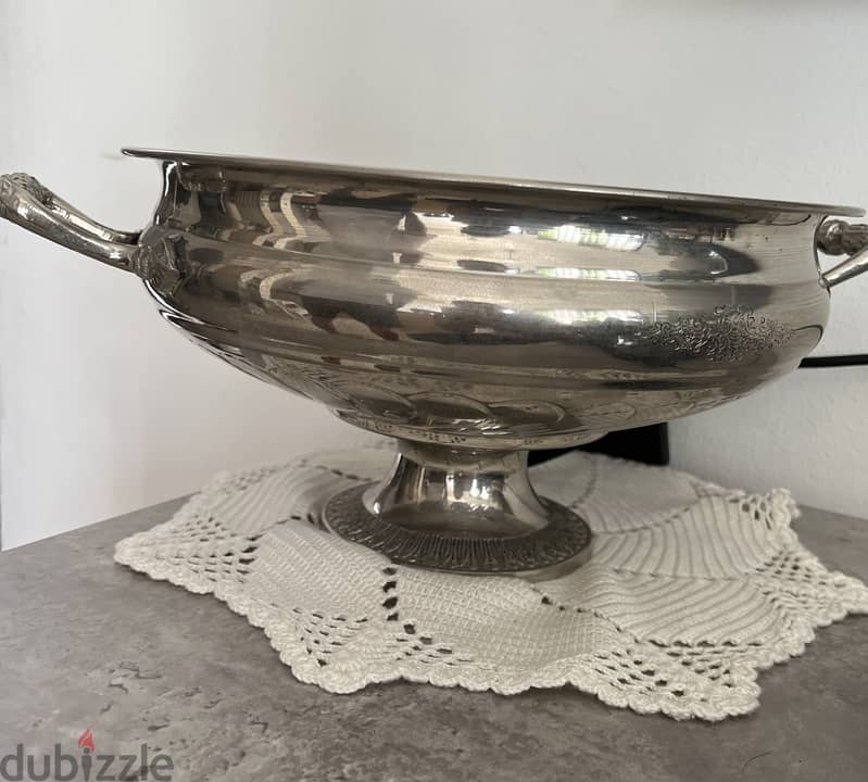 Big original silver bowl 0