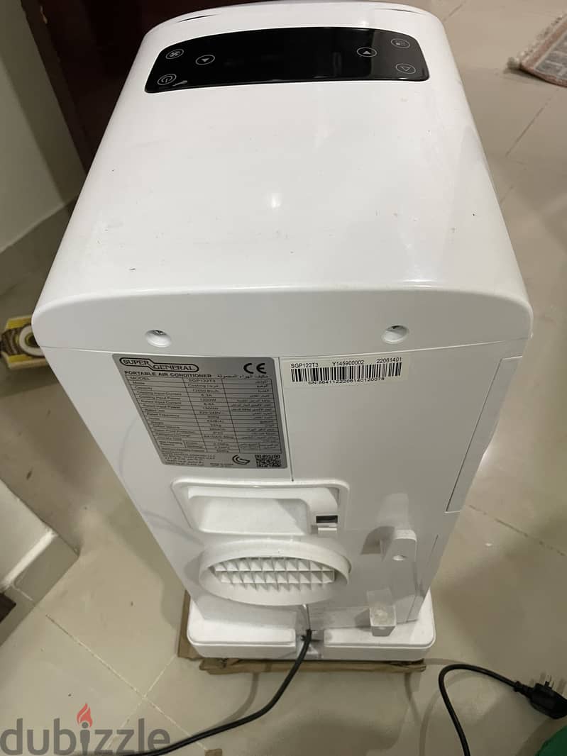 1 Ton Portable AC in almost New condition 1