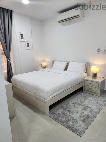 1 BHK for rent in Muscat, Bousher  شقة مؤثثة للإيجار بوشر شارع المهاء 18