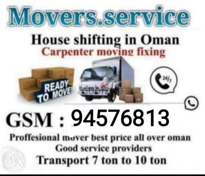 Muscat movers house office shifting transport services 0