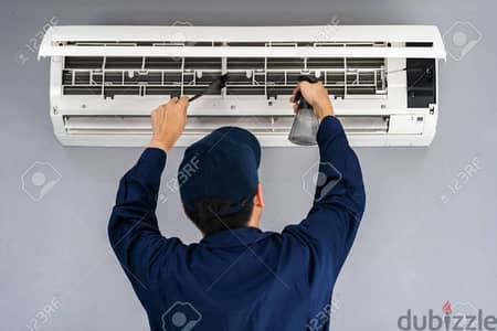 Installation ac split window cassette