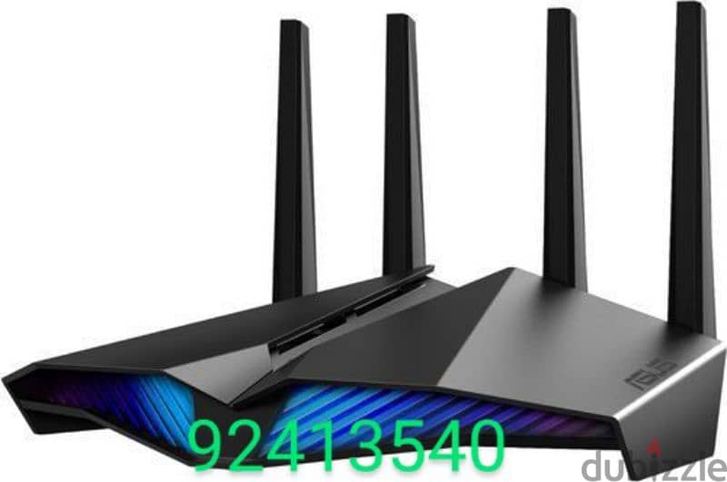 Wi-Fi network shering saltion home office flat to Flat 2