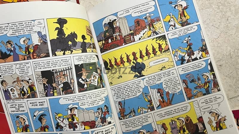 22 Lucky Luke series books /colourful comic books 4
