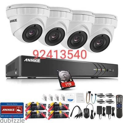 All type of CCTV Camera  Hikvision HD turbo 1080p  Ip camera HD