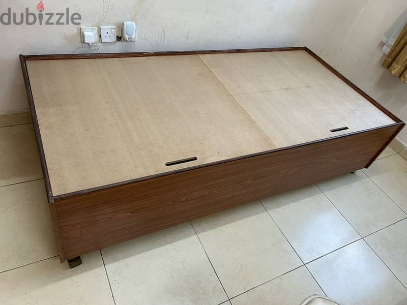 Single Bed with Inside Boxes for Storage 2