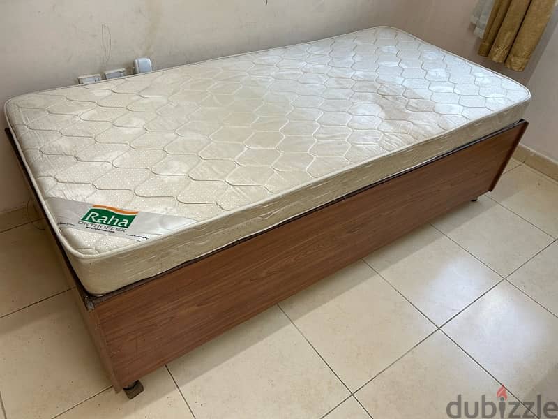 Single Bed with Inside Boxes for Storage 1