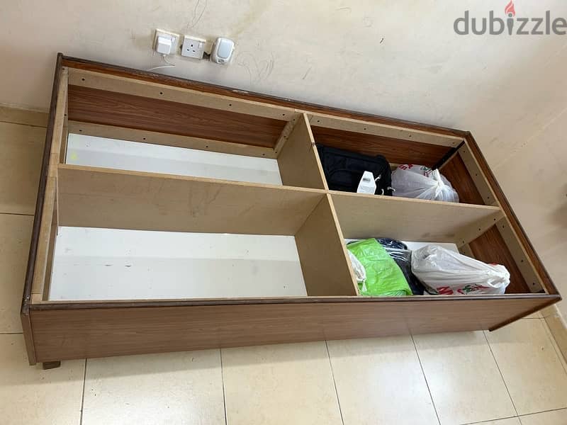 Single Bed with Inside Boxes for Storage 3
