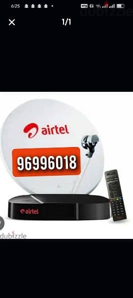 Home service Airtel ArabSet Nileset Installation