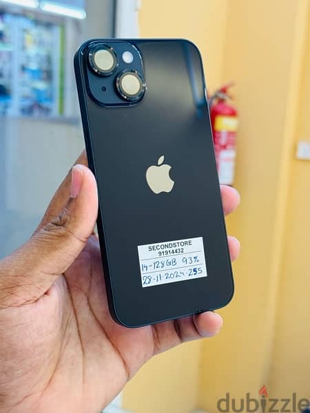 iPhone 14 128 GB 93% with apple warranty till 28-11-2024 1
