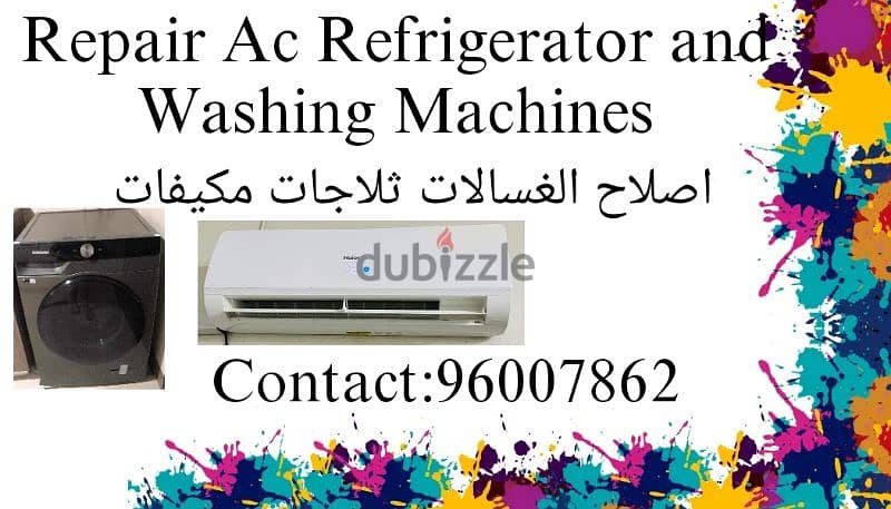 Reapair Of Ac Refrigerator and Washing Machine 0