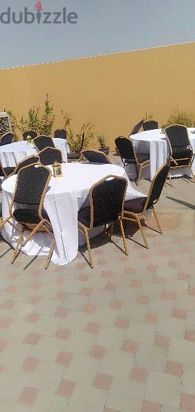 air cooler. chair and table. tent. sounds speaker for rent 7