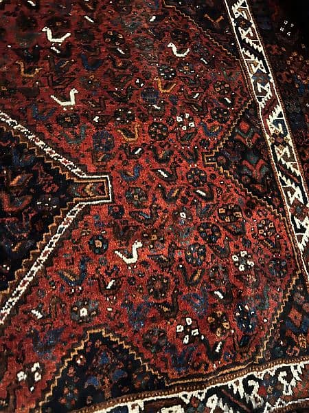 antique carpets Chicken Arabic khamseh 2