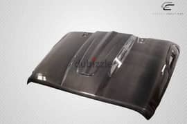 wrangler jk vented hood with carbon fibre 0