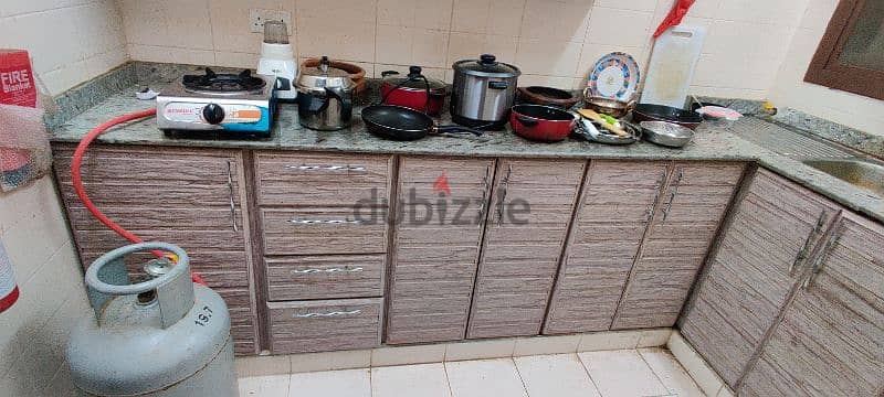 Gas cylinder with all kitchen set up 2