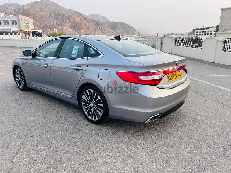 Hyundai Azera 2017 GCC Oman for sale 3