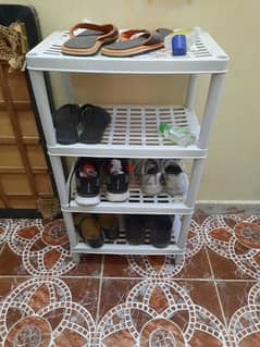 plastic shoe rack