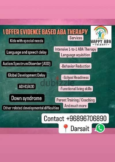 behavior/speech therapy for kids and adolescents