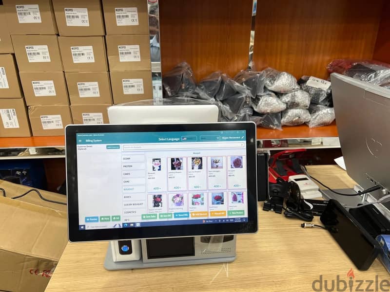 Advance Pos System with Smart Software for restaurants grocery and sal 5