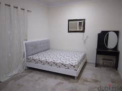 Furnished flats 1bhk studio single rooms Makkah hypermarket ghubra 0