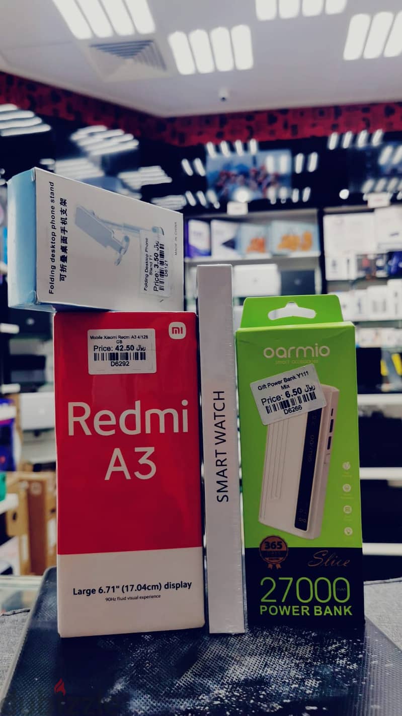 Redmi A3 Smartphone (4GB Ram-128GB Storage) 1
