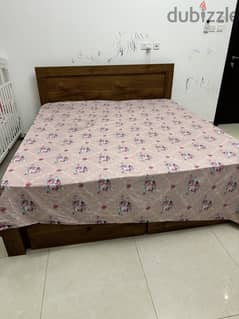 Bed Set + Mattress + Sofa for Sale 0