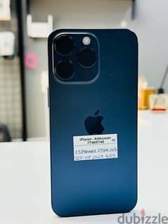 iPhone 15 promax 256GB battery 100% cycle count only 5 time amazing
