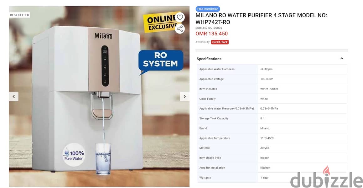 Water purifier / RO purifier 0