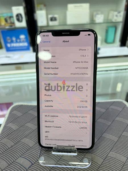IPhone Xs Max 256GB Battery Health 98% 1