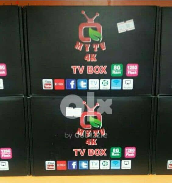New daul band wifi Tv Box with subscription 0
