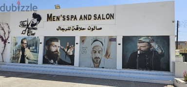 Mens spa and salon for sale