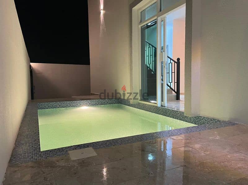 A villa for rent in Sohar with a swimming pool for relaxation 13
