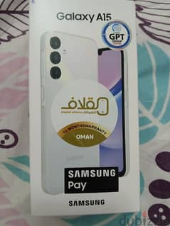 Samsung A15 256GB 8GB Ram white