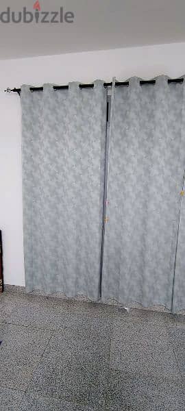 9 Neat and Clean Curtains and 5 Curtains Rod 1