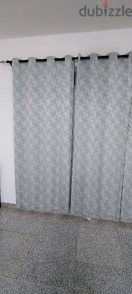 9 Neat and Clean Curtains and 5 Curtains Rod 2