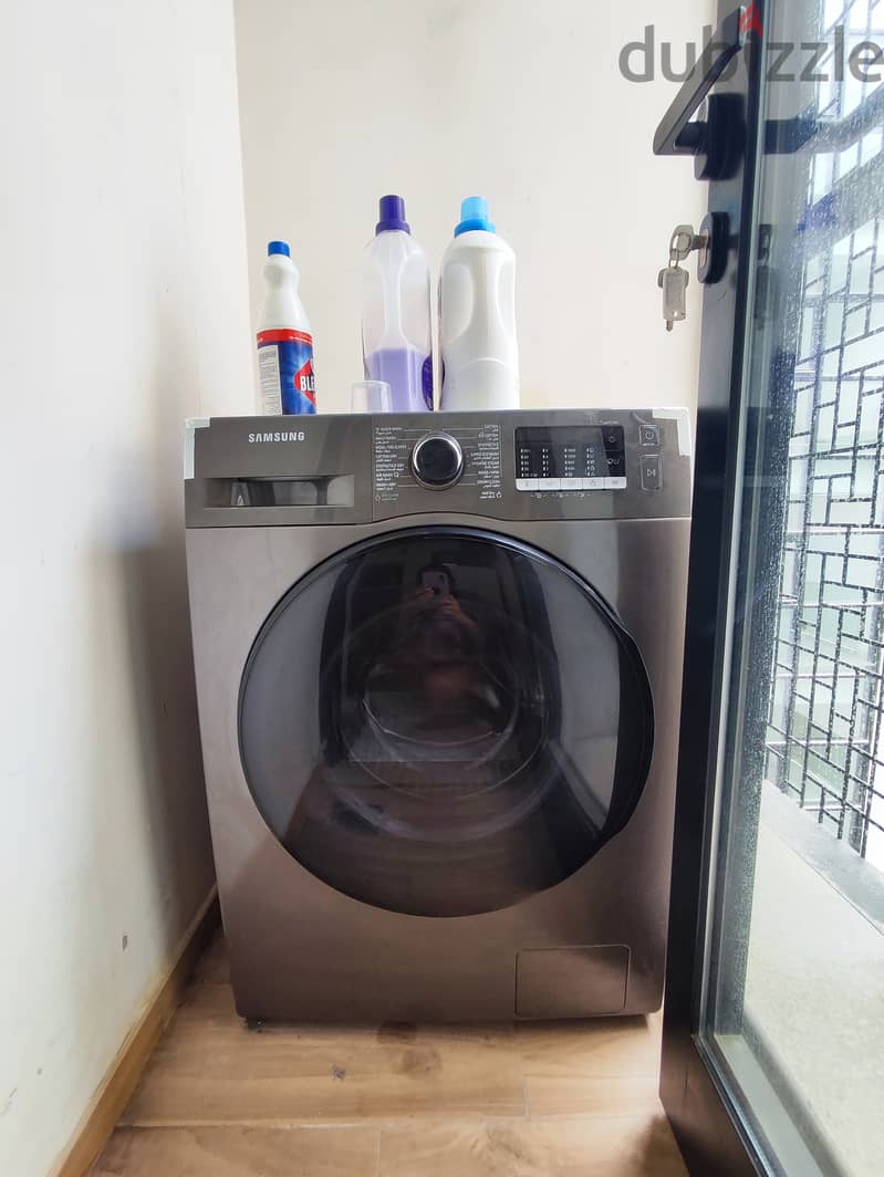 Samsung Washing and Dryer Machine WD80TA046BX 8KG X 6KG. 2
