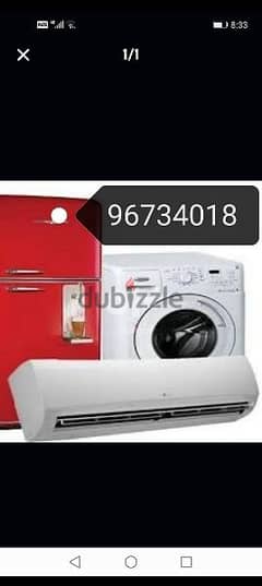 maintenance Automatic washing machine and refrigerator Rs,9000000